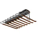 Lateral Pull Out Pants Rack : 500 mm 