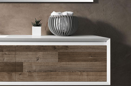 [03219] EDGE WOODEN MATT Akita Oak 3 22*08