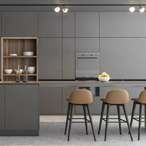 [03504] EDGE WOODEN MATT GRISEA22*08 