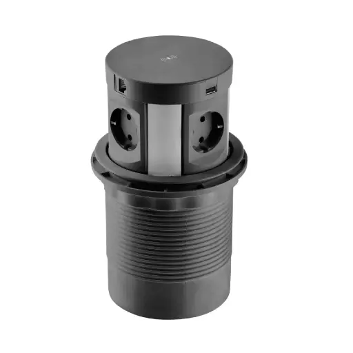 [AE-BPW4S120P-20] COMFORT PLUS pull-out power socket