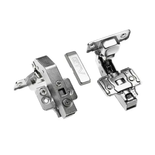 [ZM-HCKT90-3DBEO-S] Hinge hydraulic angular 90o, H=0, eccentric adjustment of roller and arm