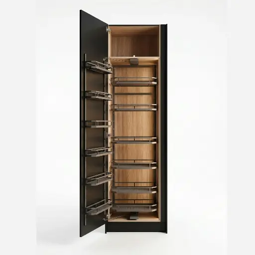 [KO-450-H-60] Cargo GTV, tall unit, 450 cm cabinet, 6 levels, with soft-close guides, anthracite
