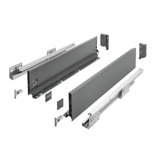 [PB-AXISPRO-KPL500B] Drawer system AXISPRO 500mm anthracite - medium size H116 